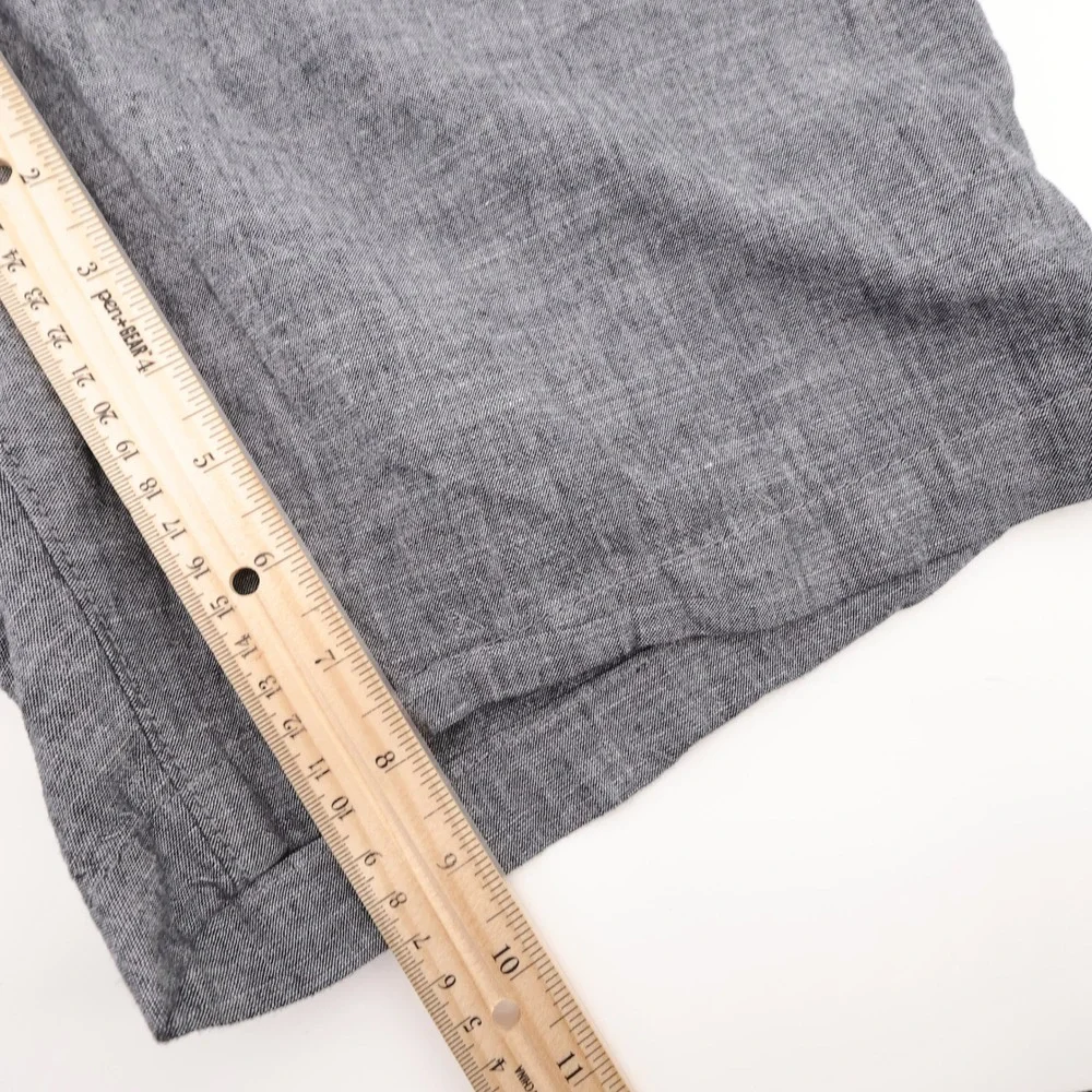 NEW Banana Republic Tailored Slim Fit Stretch Shorts Gray Mens 32 Drawstring